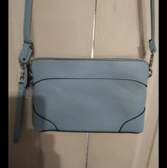 Light blue Crossbody Small Purse - Picture 2 of 2